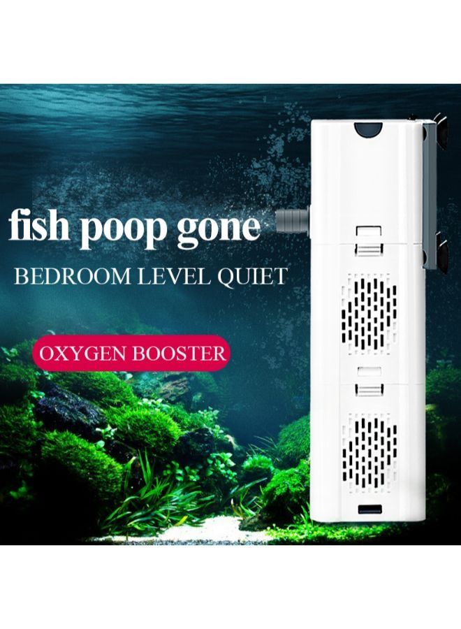 ZHIYANG Ultra Quiet Fish Tank Filter 4-in-1 Internal Aquarium Filter - Image 4